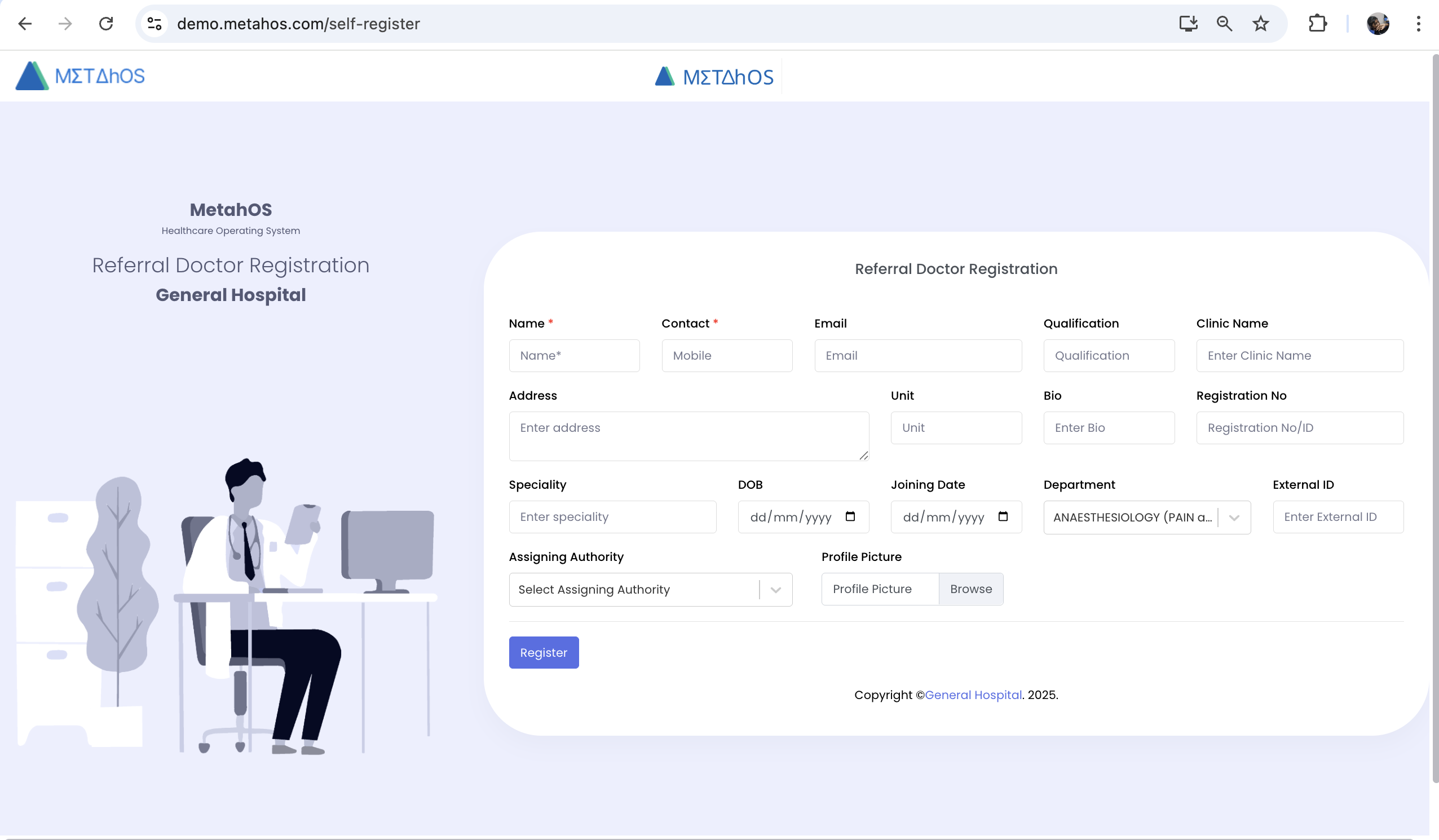Referral Doctors List